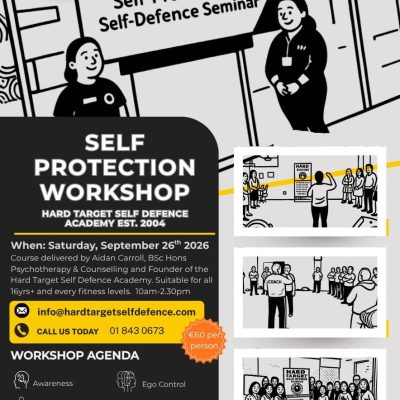An Introduction to Self Protection & Self Defence - Workshop, Saturday, September 26th, 2026
