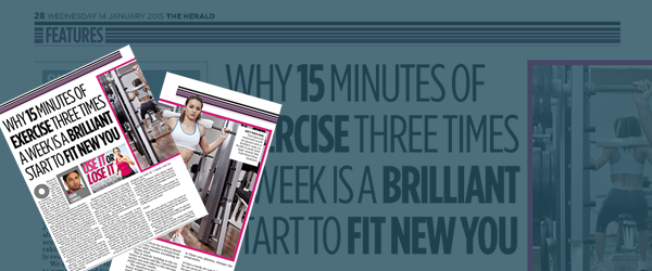 The Herald Feature – 15 Minutes of Fitness